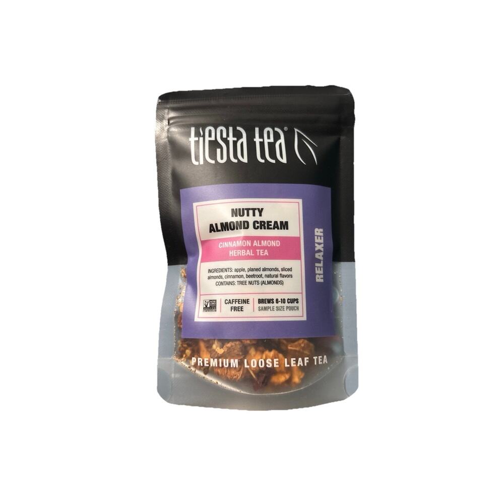 Tiesta Tea - Nutty Almond Cream Loose Leaf Cinnamon Almond Herbal Tea Non-Caf...